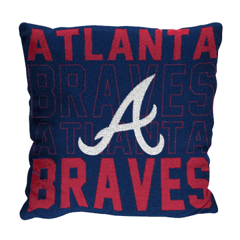 MLB Atlanta Braves Stacked Pillow