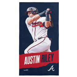 MLB Austin Riley Player Beach Towel 30 x 60 Inches