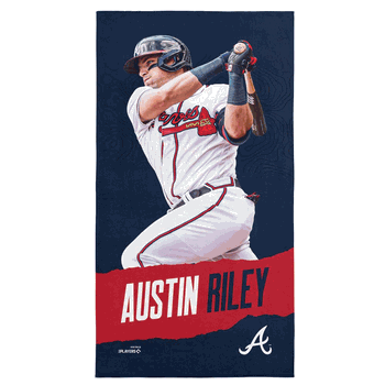 MLB Austin Riley Player Beach Towel 30 x 60 Inches