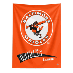 MLB Baltimore Orioles Cooperstown Collection Throwback  Wall Hanging 50 x 60 Inches
