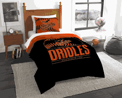 MLB Baltimore Orioles Grandslam Twin Comforter Set