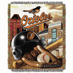 MLB Baltimore Orioles Homefield Advantage Tapestry Throw
