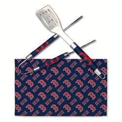 MLB Boston Red Sox Bbq Grill Utensil Set