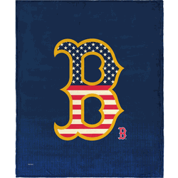 MLB Boston Red Sox Celebrate Series Silk Touch Throw Blanket 50x60 Inches