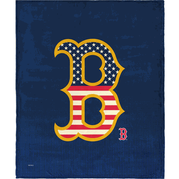 MLB Boston Red Sox Celebrate Series Silk Touch Throw Blanket 50x60 Inches