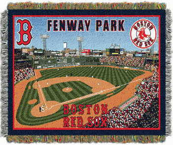 MLB Boston Red Sox New Fenway Park Stadium Tapestry Throw