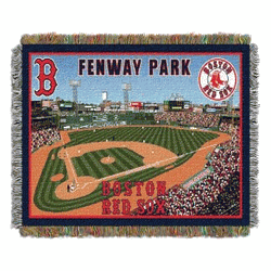 MLB Boston Red Sox New Fenway Park Stadium Tapestry Throw Blanket 48x60 Inches