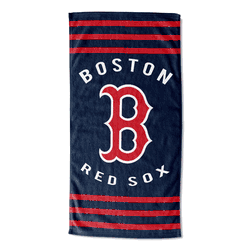 MLB Boston Red Sox Stripes Beach Towel