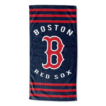 MLB Boston Red Sox Stripes Beach Towel