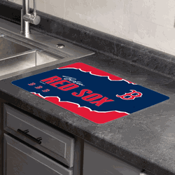 MLB Boston Red Sox Torn Small Mat 15�20 inches