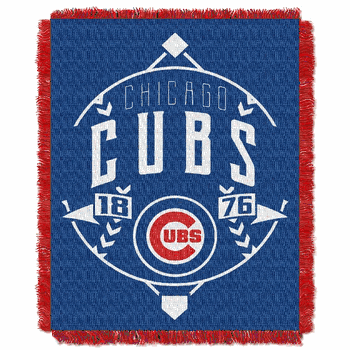 MLB Chicago Cubs Ace Jacquard Throw