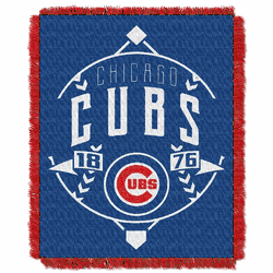 MLB Chicago Cubs Ace Jacquard Throw