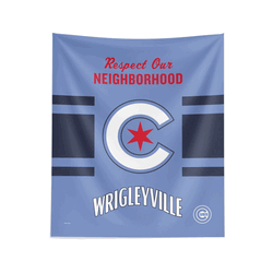 MLB Chicago Cubs City Connect Wall Hanging 34x40 Inches