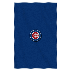 MLB Chicago Cubs Dominate Sweatshirt Throw Blanket 54 x 84 Inches