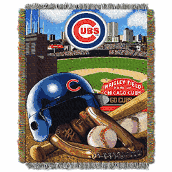 MLB Chicago Cubs Homefield Advantage Tapestry Throw