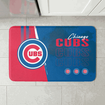 MLB Chicago Cubs Painterly Floor Mat 18�30 inches