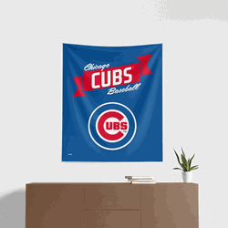 MLB Chicago Cubs Premium Wall Hanging 34 x 40 Inches