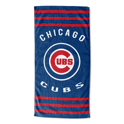 MLB Chicago Cubs Stripes Beach Towel