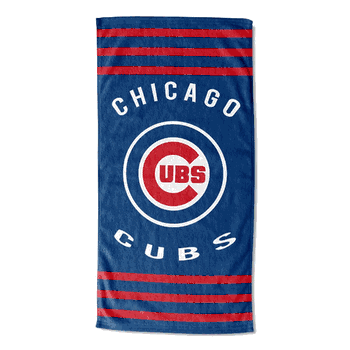 MLB Chicago Cubs Stripes Beach Towel