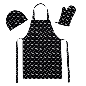 MLB Chicago White Sox 3Pc Set Apron Oven Mitt And Hat