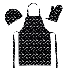 MLB Chicago White Sox 3Pc Set Apron Oven Mitt And Hat