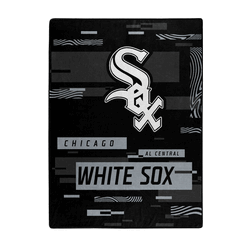 MLB Chicago White Sox Digitize Raschel Throw Blanket 60x80Inches