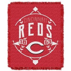 MLB Cincinnati Reds Ace Jacquard Throw