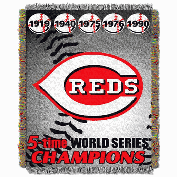 MLB Cincinnati Reds Commemorative Series Throw