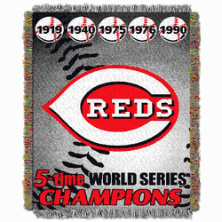MLB Cincinnati Reds Commemorative Series Throw