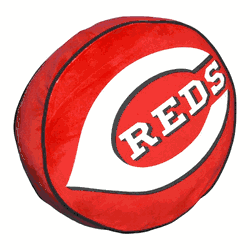 Cincinnati Reds Cloud Pillow 15"