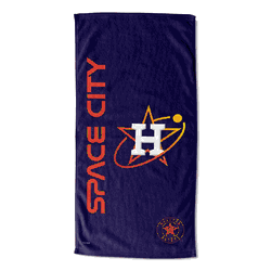 MLB City Connect Houston Astros Printed Beach Towel