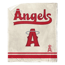 MLB City Connect Los Angeles Angels Silk Touch Sherpa Throw
