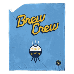 MLB City Connect Milwaukee Brewers Silk Touch Sherpa Throw