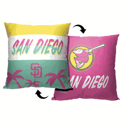 MLB City Connect San Diego Padres Printed Throw Pillow