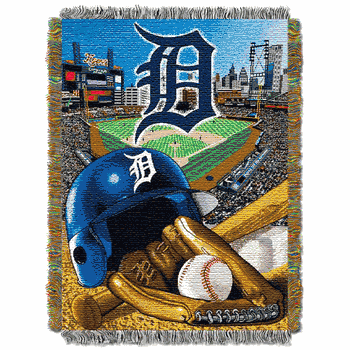 MLB Detroit Tigers Homefield Advantage Tapestry Throw