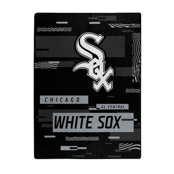 Chicago White Sox Digitize Raschel Plush Throw Blanket