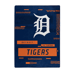 Detroit Tigers Digitize Raschel Plush Throw Blanket