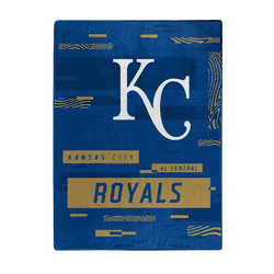 Kansas City Royals Digitize Raschel Plush Throw Blanket