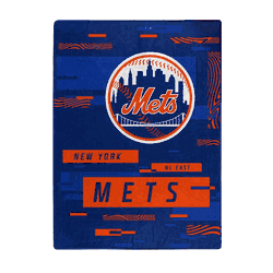 New York Mets Digitize Raschel Plush Throw Blanket