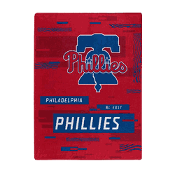 Philadelphia Phillies Digitize Raschel Plush Throw Blanket