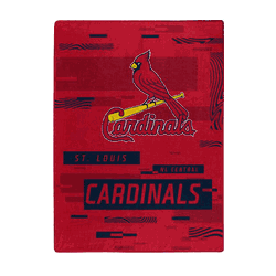 St. Louis Cardinals Digitize Raschel Plush Throw Blanket
