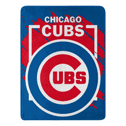 MLB Dimensional Chicago Cubs Micro Raschel Throw