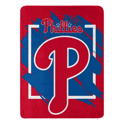 MLB Dimensional Philadelphia Phillies Micro Raschel Throw
