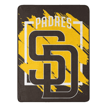MLB Dimensional San Diego Padres Micro Raschel Throw