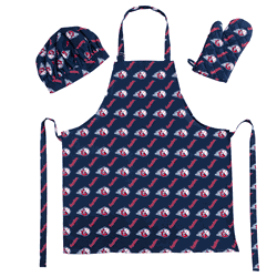 MLB Guardinas 3Pc Set Apron Oven Mitt And Hat