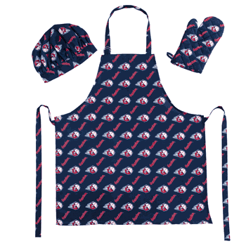 MLB Guardinas 3Pc Set Apron Oven Mitt And Hat