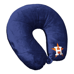 MLB Houston Astros Applique Neck Pillow 12x13 Inches