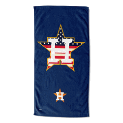 MLB Houston Astros Celebrate Series Beach Towel 30x60 Inches
