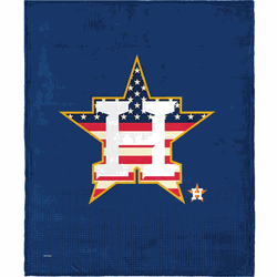 MLB Houston Astros Celebrate Series Silk Touch Throw Blanket 50x60 Inches