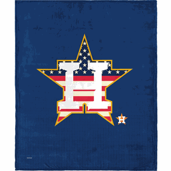 MLB Houston Astros Celebrate Series Silk Touch Throw Blanket 50x60 Inches